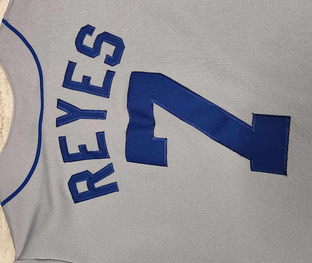 Jose Reyes, stitched, New York Mets Majestic Jersey - Picture 2 of 7